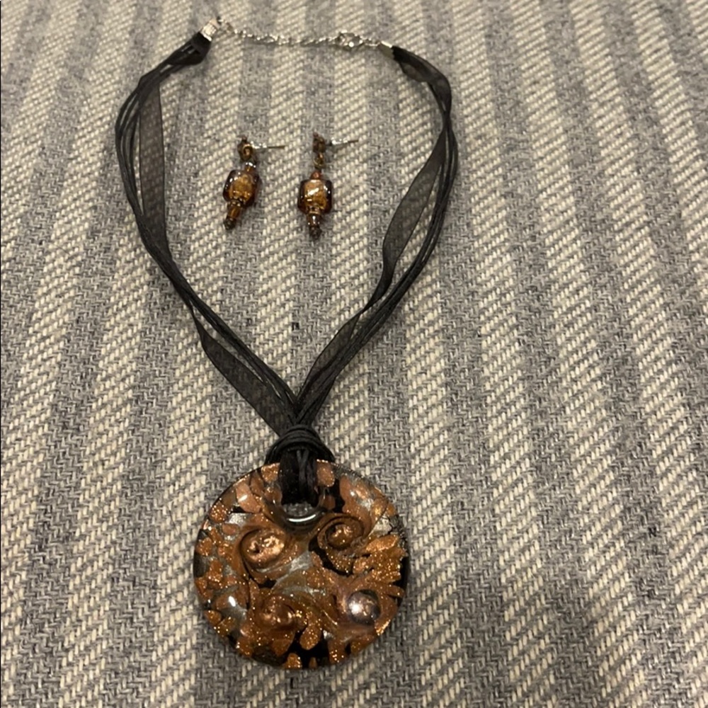 Beautiful Necklace and Earrings